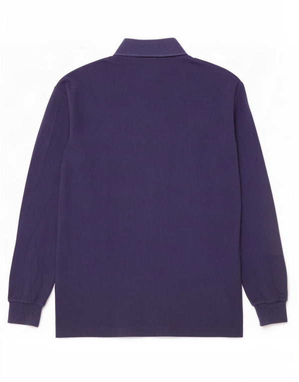 Fila Langærmet Polo Shirt til mænd Stor marineblå bomuld
