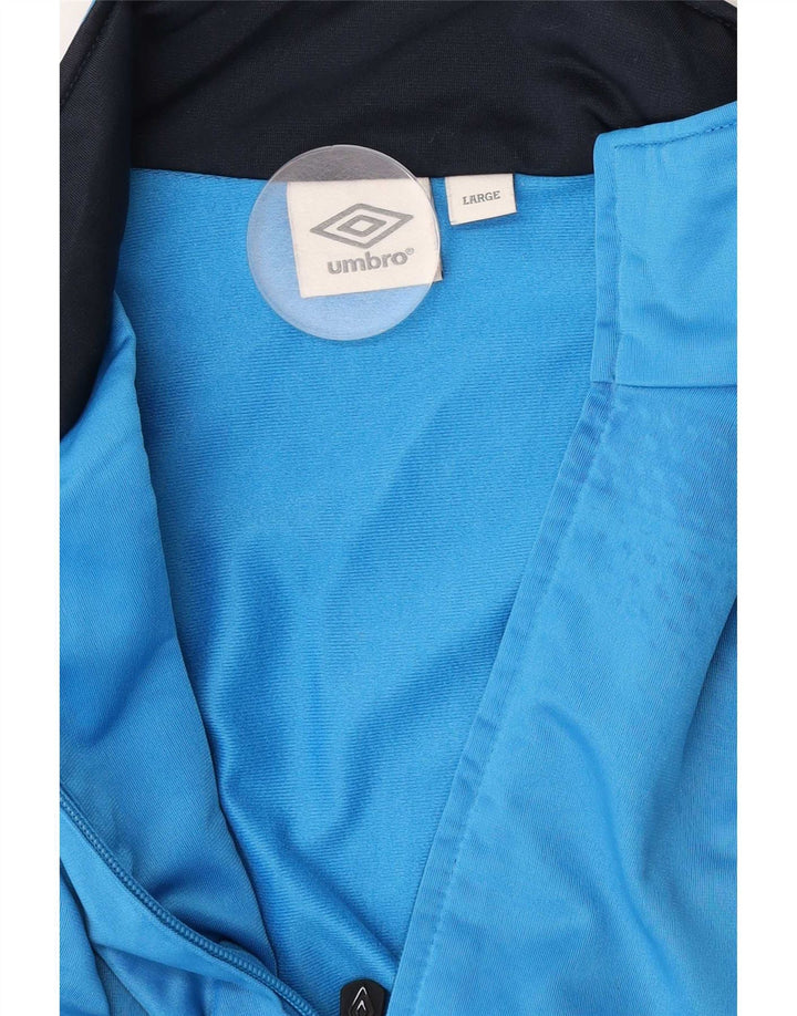 Umbro Herre træningsdragt Topjakke Stor Blå Colourblock