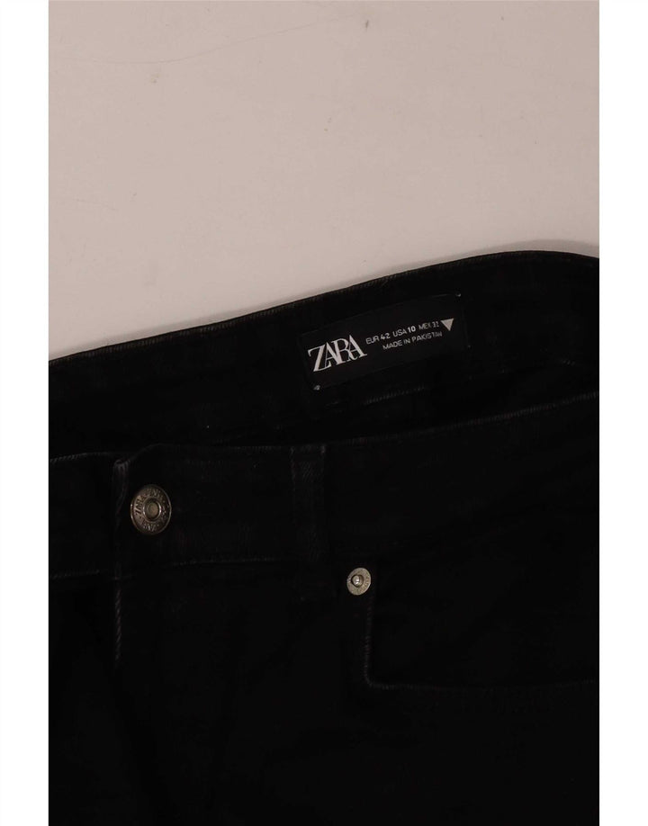 Zara Dame Bootcut Jeans EU 42 Large W32 L33 Sort