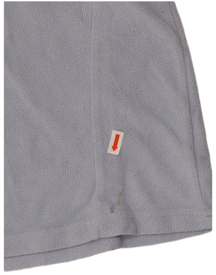 Columbia Dame lynlås-hals Fleece Jumper UK 10 Lille blå polyester