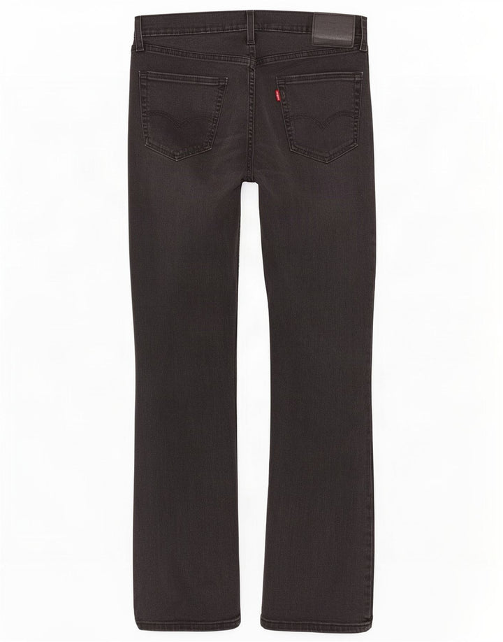 Levi's Herre 527 Bootcut Jeans W33 L34 Sort bomuld