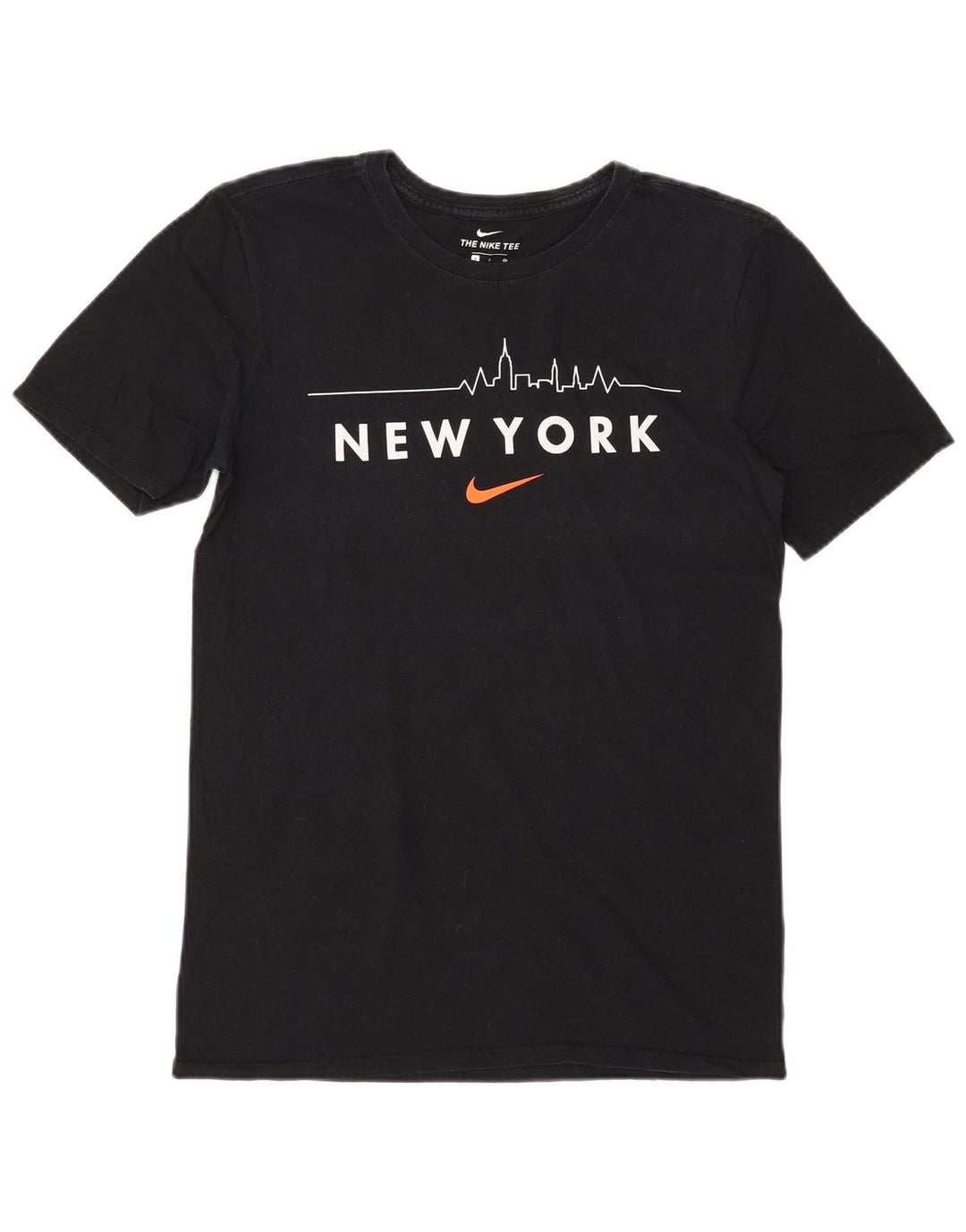 NIKE Herre Athletic Cut Grafisk T-Shirt Top Lille Sort