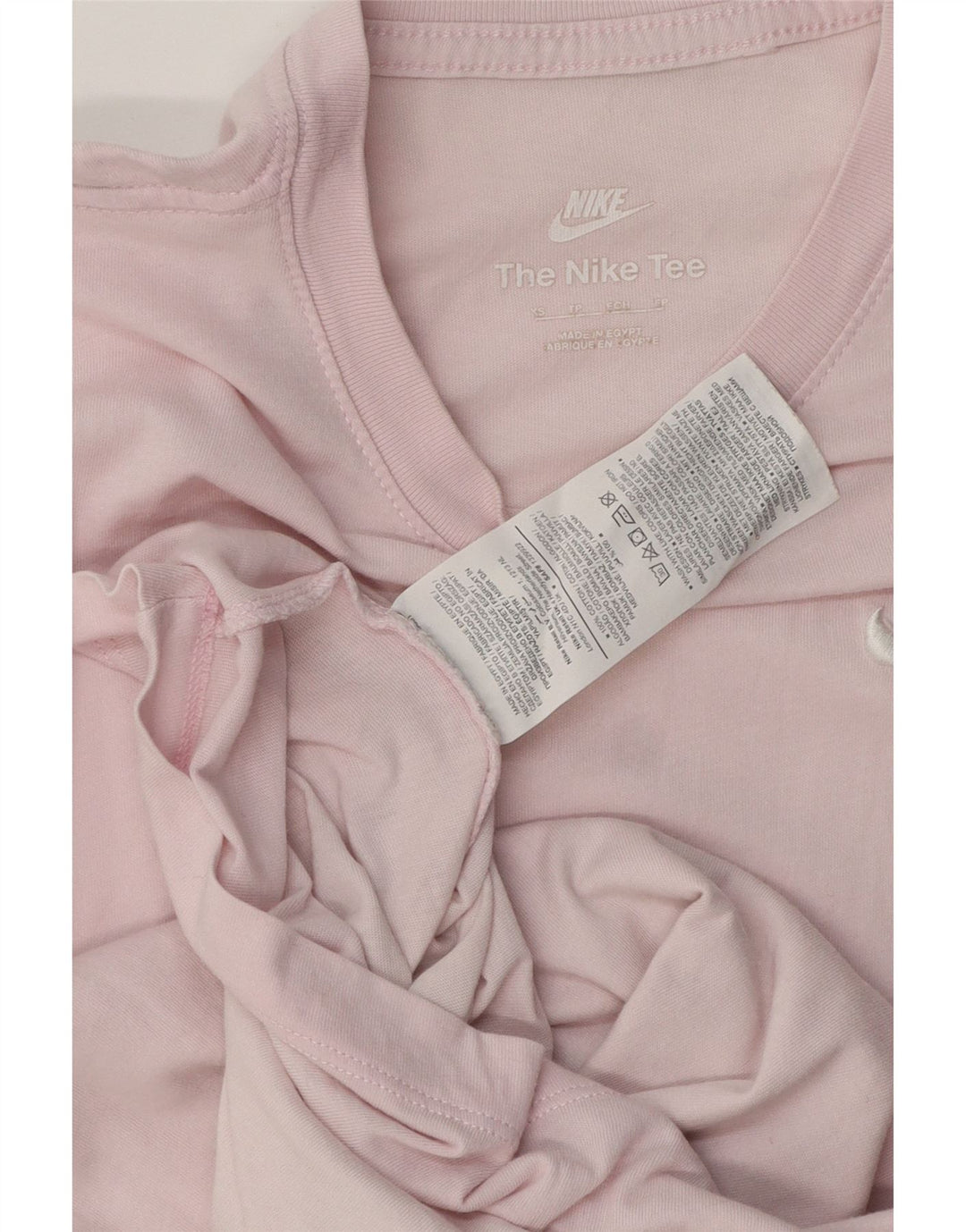 Nike herre T-shirt top XS Pink bomuld