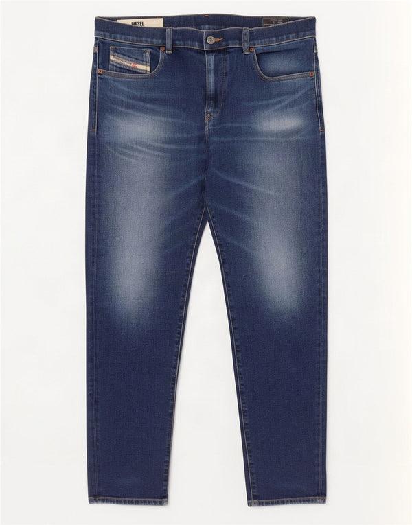 Diesel Herre Slim Jeans W34 L32 Blå Bomuld
