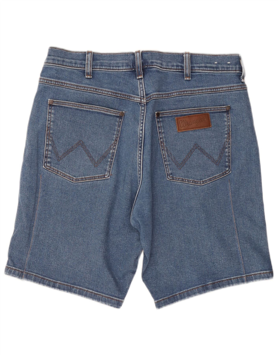 Wrangler Denim Shorts til mænd W34 Large Blue Bomuld
