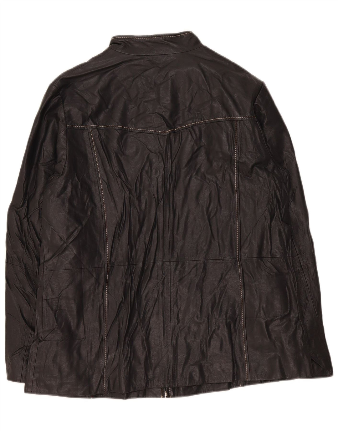 Persona Dame Læderjakke Størrelse 21 Medium Sort