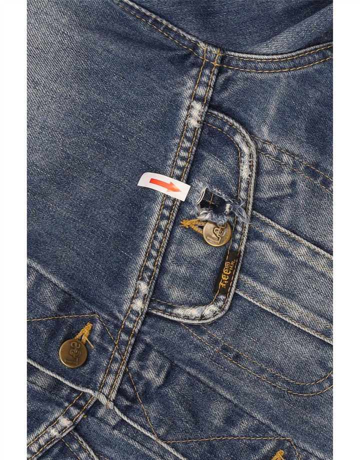 LEE Dame denimjakke UK 18 XL Blå Bomuld