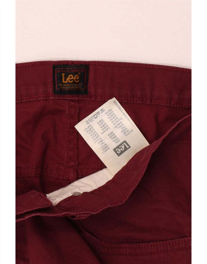 Lee Casual Shorts til mænd W38 XL rødbrun bomuld
