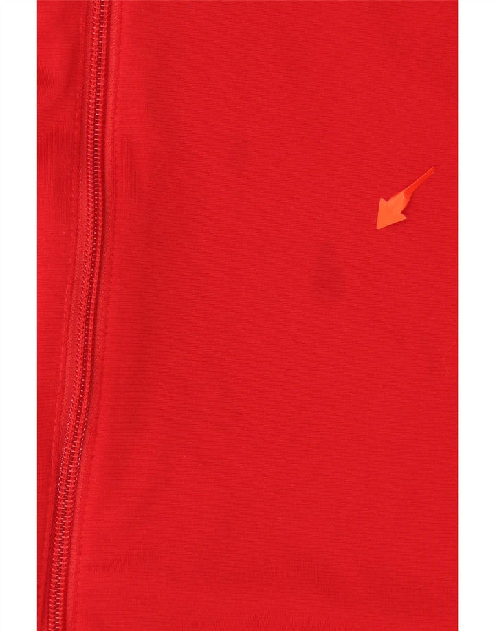 ADIDAS Mens Tracksuit Top Jacket Size 46/48 XL Red Colourblock Polyester Vintage Adidas and Second-Hand Adidas from Messina Hembry 