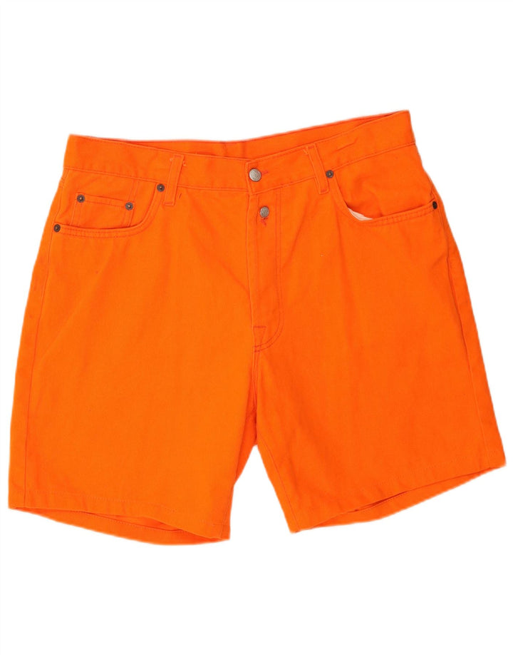 Replay Herre Casual Shorts W36 Large Orange Bomuld