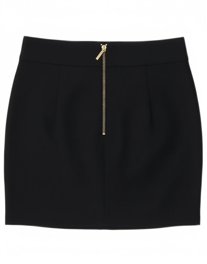 Zara Dame Mini-nederdel XS W24 Marineblå Bomuld
