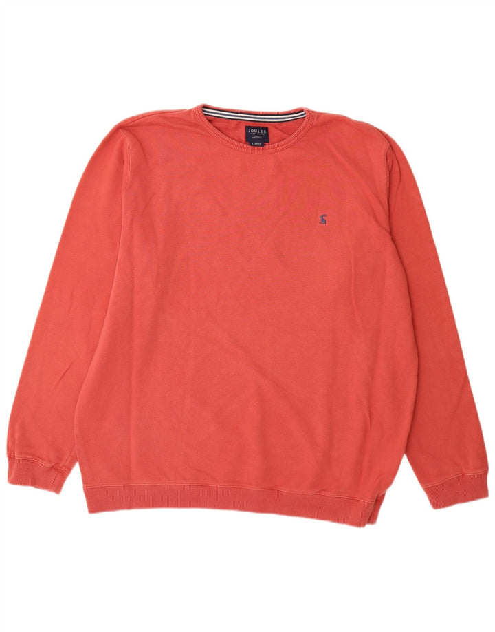 JOULES Herre Sweatshirt Jumper XL Rød Bomuld