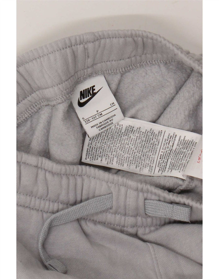 Nike Boys Cargo træningsdragt Bukser Joggers 8-9 år Små grå bomuld