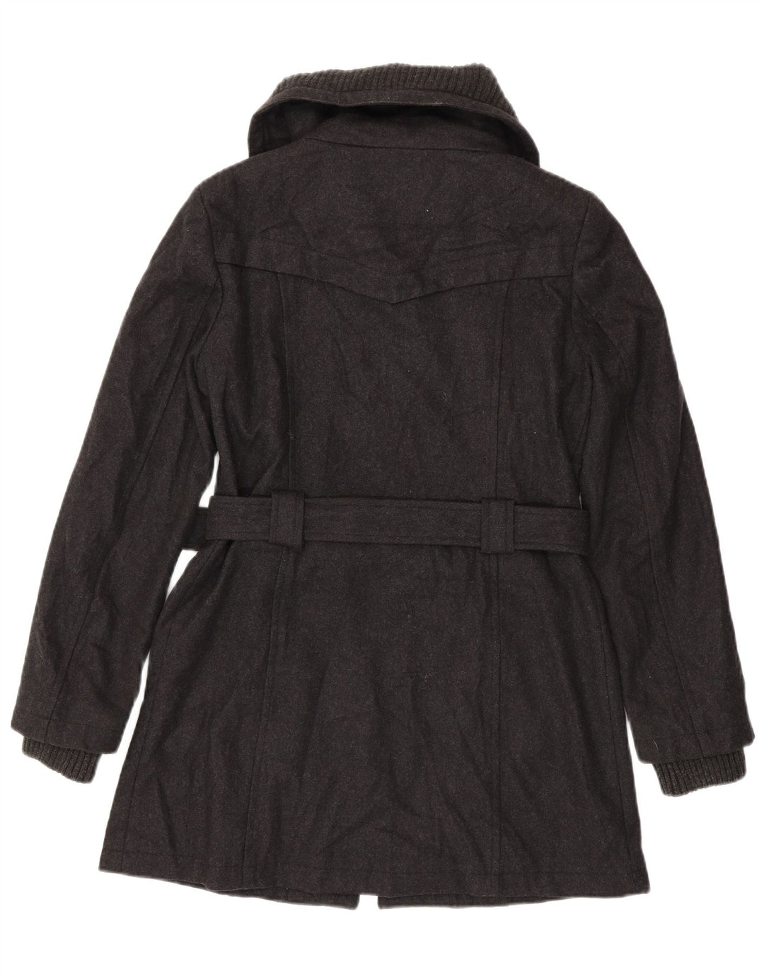 Zara Dame Overfrakke UK 16 Large Grå