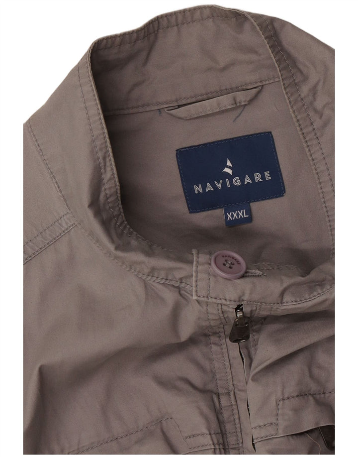NAVIGARE Herre Utility Jacket UK 46 3XL Grå