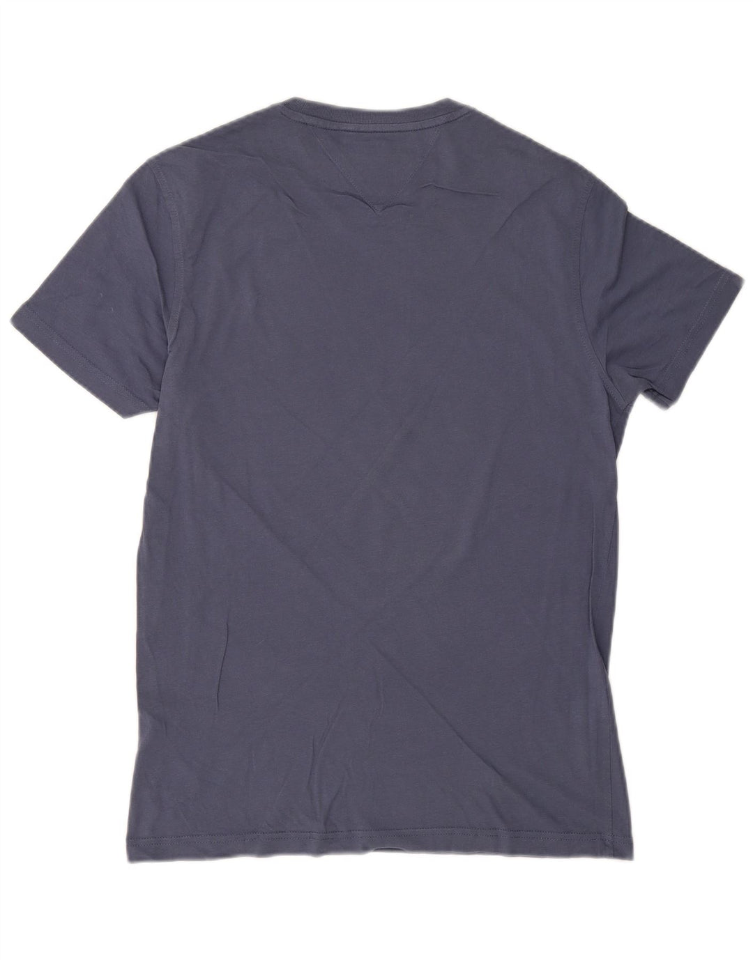 Tommy Hilfiger Herre T-shirt Top Lille marineblå bomuld