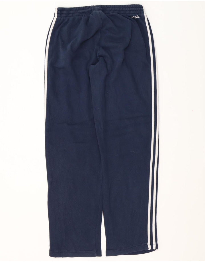 ADIDAS Herre Climalite træningsdragt Bukser UK 40/42 Medium Navyblå Bomuld