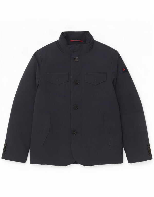 PEUTEREY Polstret jakke til mænd UK 36 Small Navy Blue Polyester