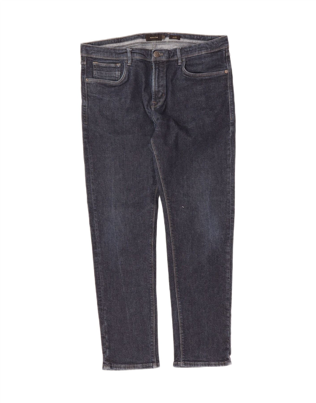 MASSIMO DUTTI Mens Slim Jeans EU 44 Large W36 L30 Blue Cotton Vintage Massimo Dutti and Second-Hand Massimo Dutti from Messina Hembry 