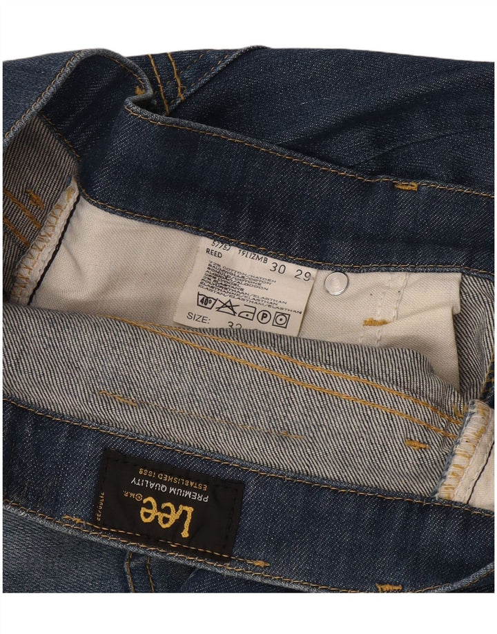 Lee Herre REED Bootcut Jeans W32 L34 Blå Bomuld