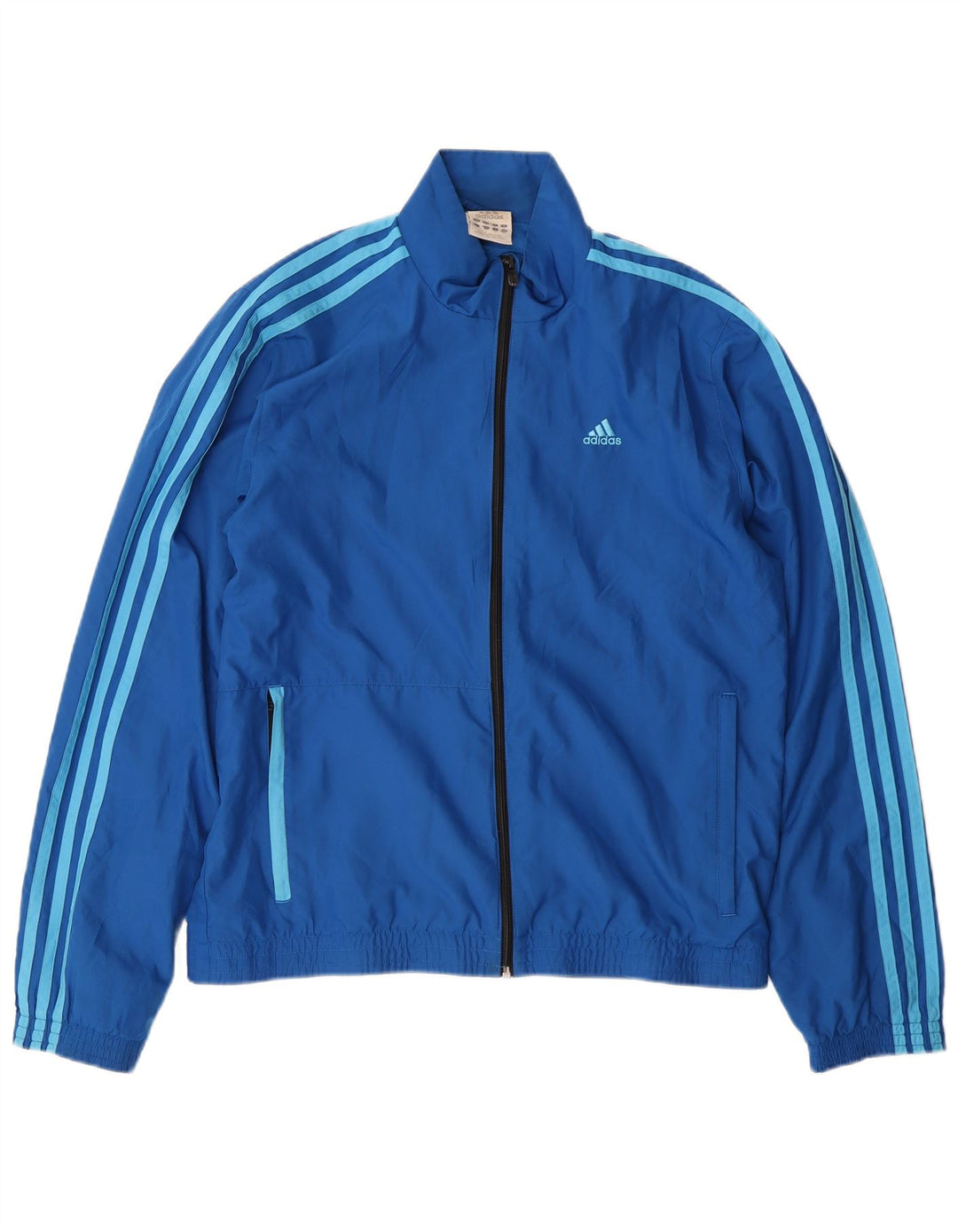 Adidas Træningsdragt til mænd, topjakke, lille blå polyester