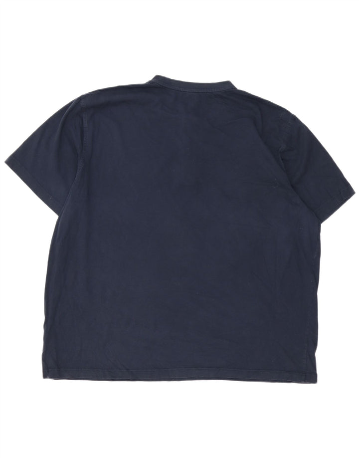 L.L.BEAN T-shirt top til mænd 2XL marineblå bomuld