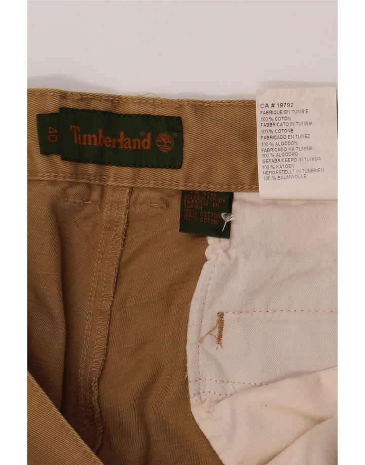 Timberland Herre Regular Chino Bukser W40 L32 Beige Bomuld