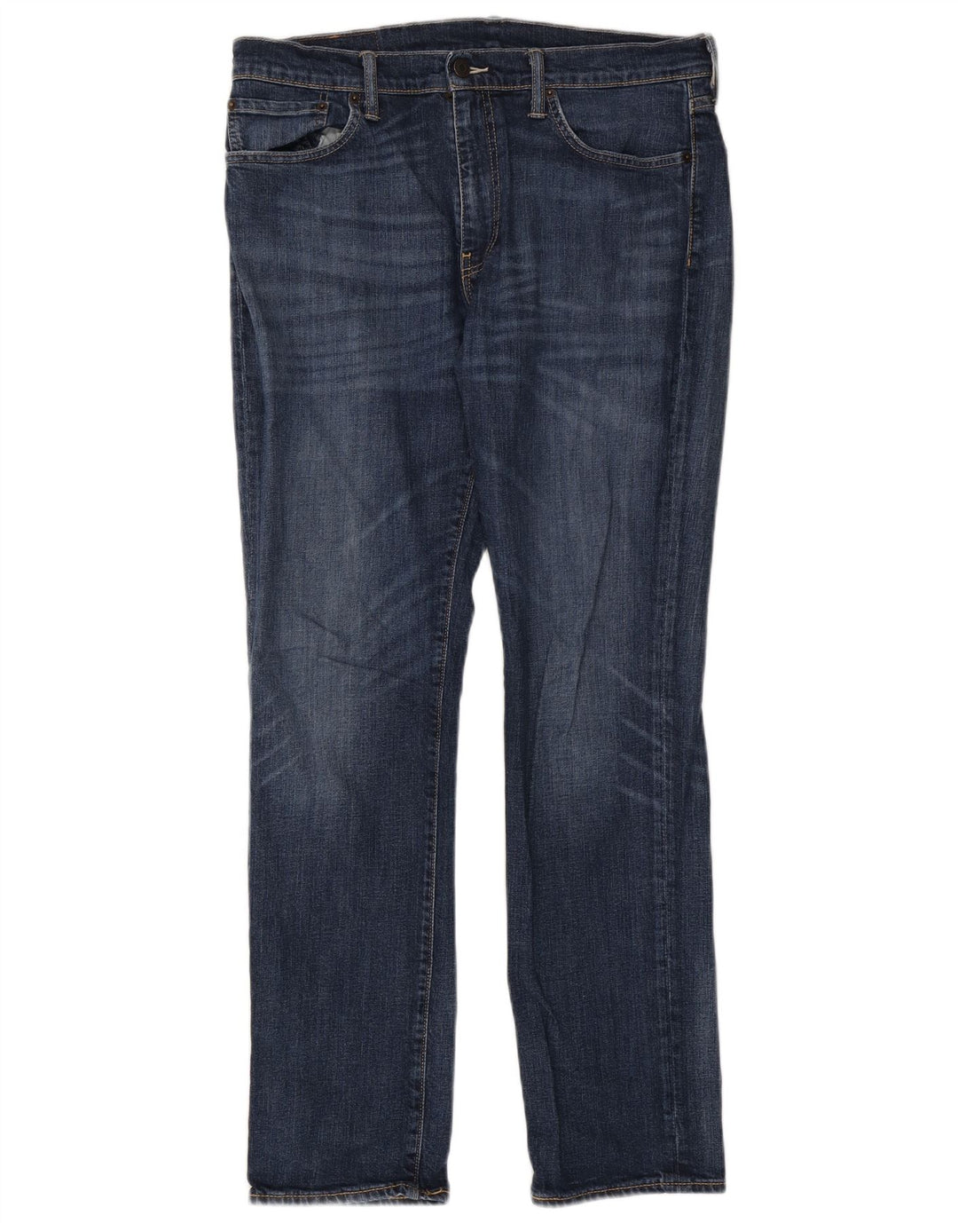 Levi's Herre 511 Slim Jeans W36 L32 Marineblå Bomuld
