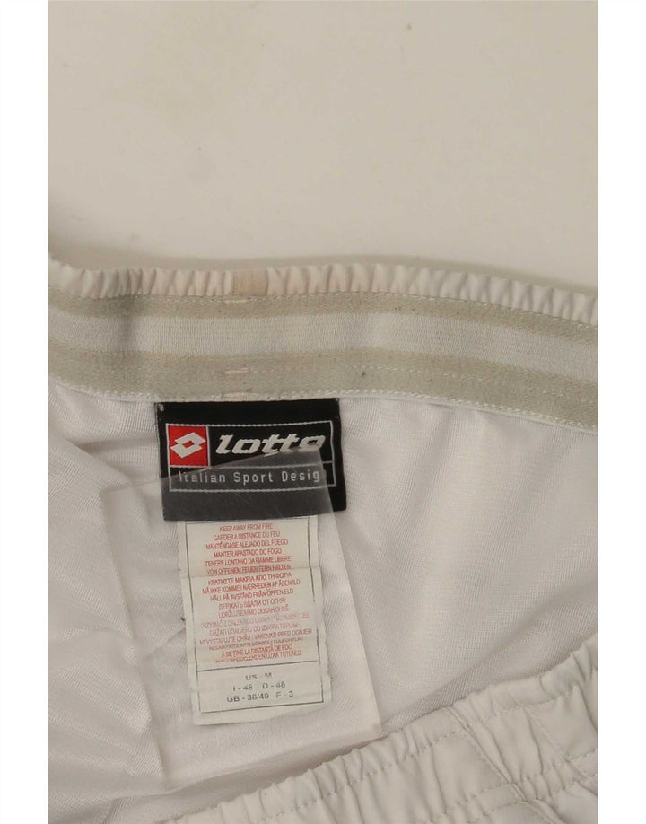 Lotto Herre Sportshorts UK 38/40 Medium White Polyester