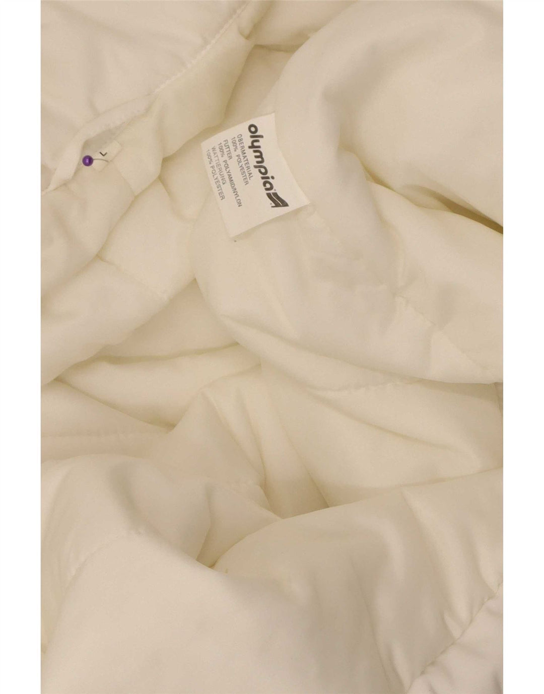 Olympia Herre Utility Gilet UK 40 Large White Polyester