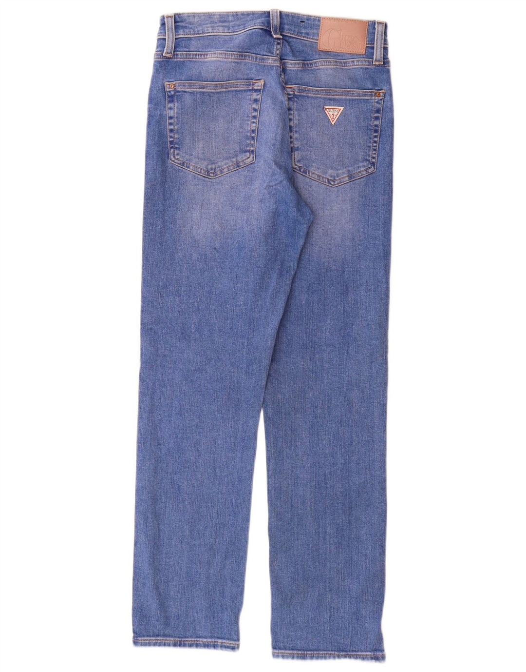 Guess lige damejeans W26 L28 blå bomuld