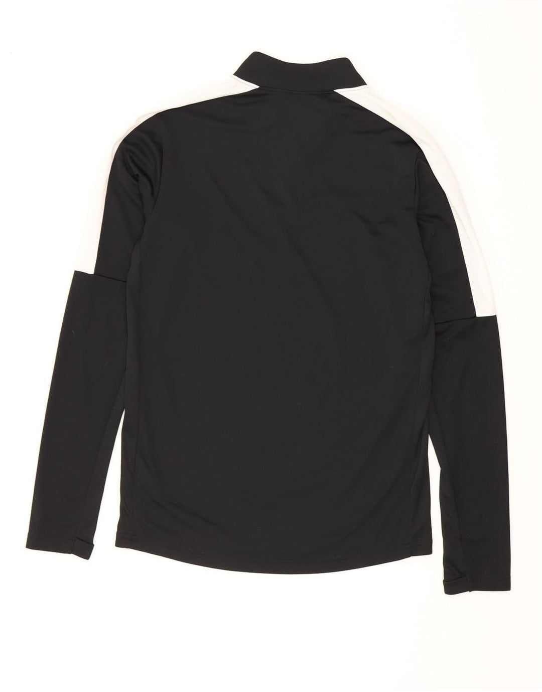 Nike Herre Dri Fit Zip Neck Top Langærmet Lille Sort Colourblock