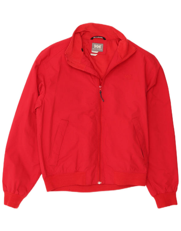 Helly Hansen Herre Bomber Jacket UK 38 Medium Rød Nylon