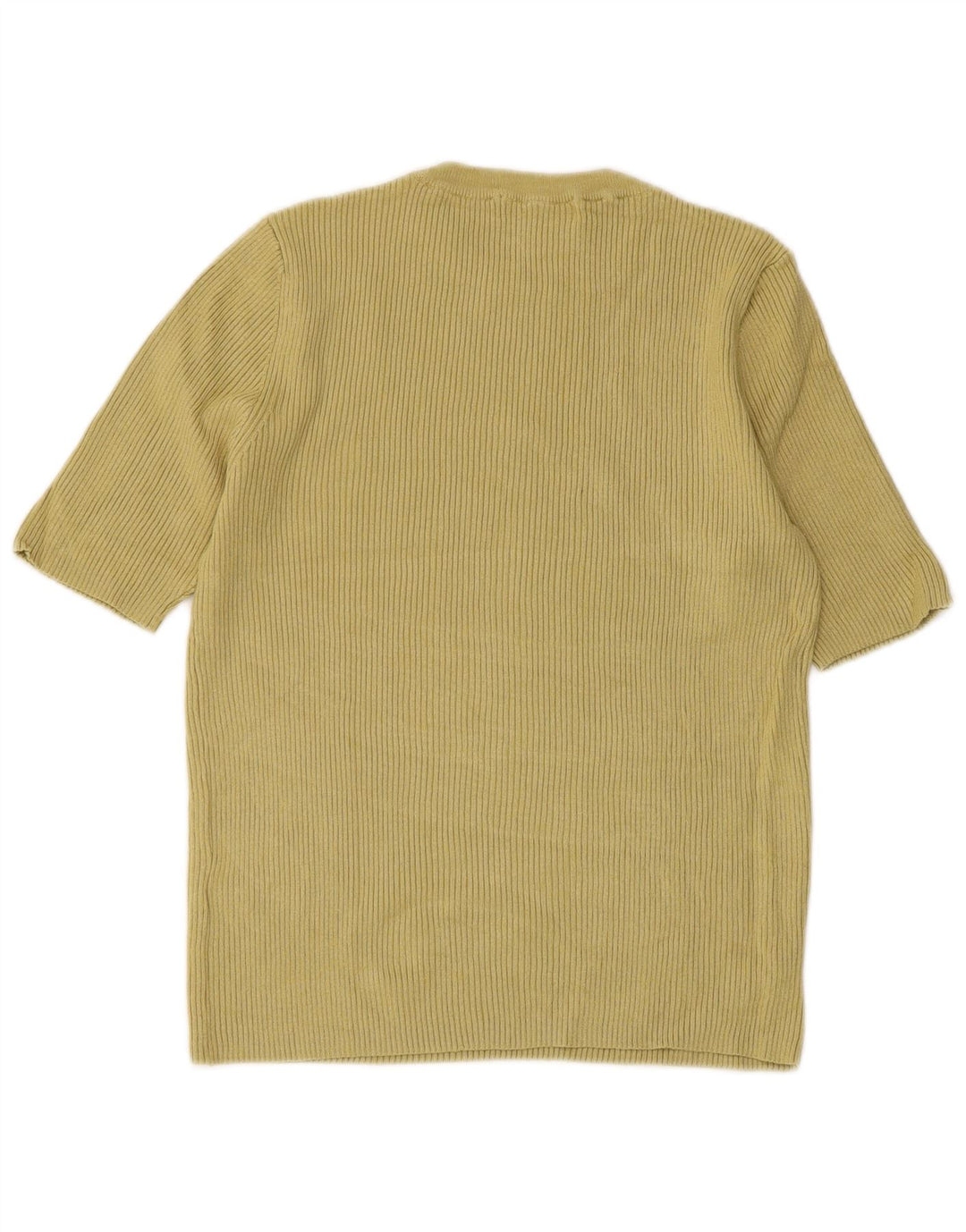 Marks & Spencer T-shirt top til kvinder UK 12 Medium Green Viscose