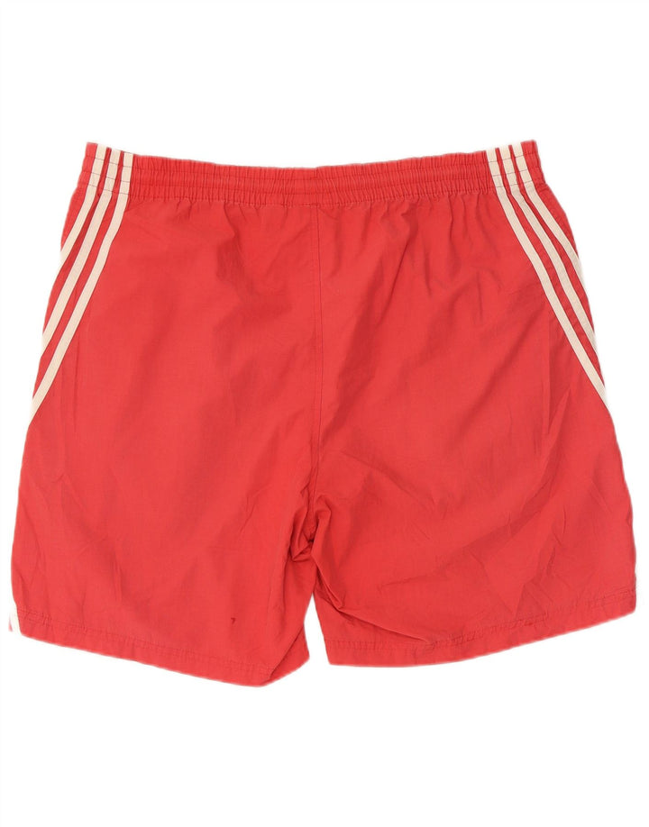 ADIDAS Sportshorts til mænd, store røde polyester