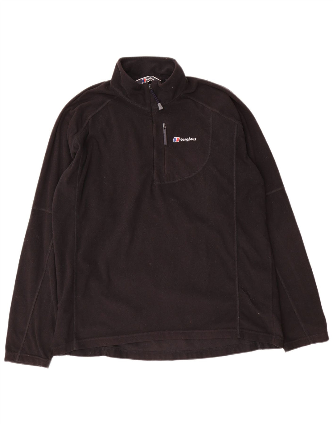Berghaus Herre Fleece Jumper med lynlås XL Sort Polyester