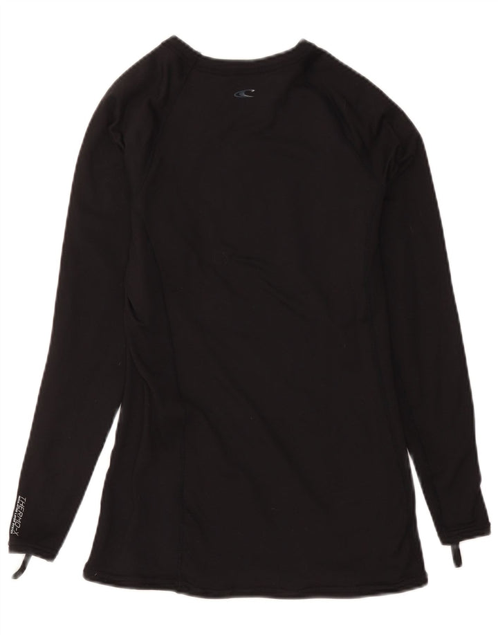 O'Neill Womens Performance Fit Top Langærmet UK 14 Stor sort nylon