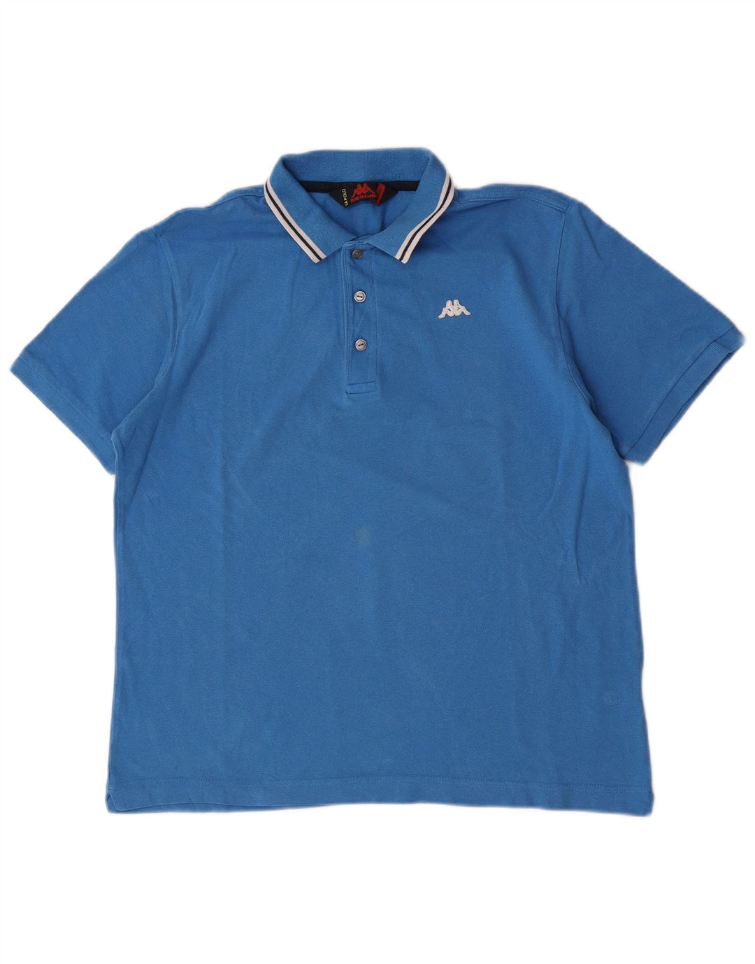 Kappa herre poloshirt Medium blå bomuld