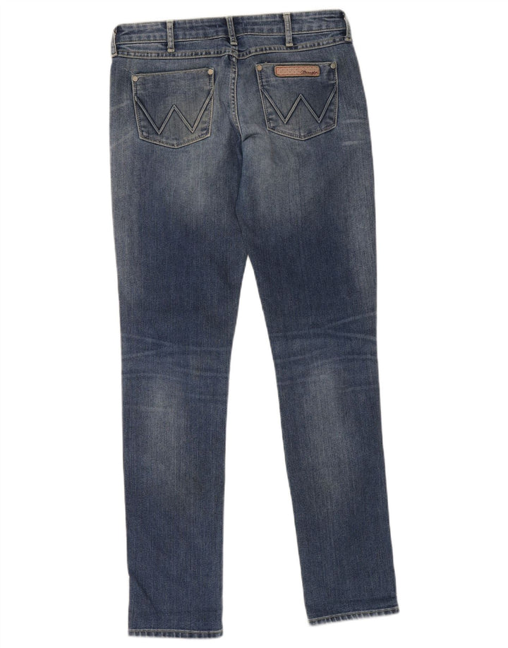 Wrangler Dame Molly Slim Jeans W29 L32 Blå Bomuld