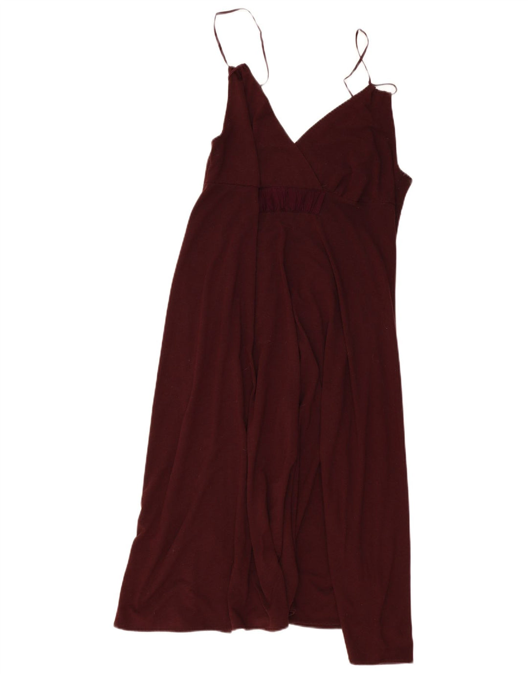 Mossimo Dame Sundress UK 14 Large Burgundy Classic