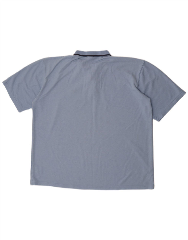 Umbro Herre Polo Shirt 2XL Blå Polyester