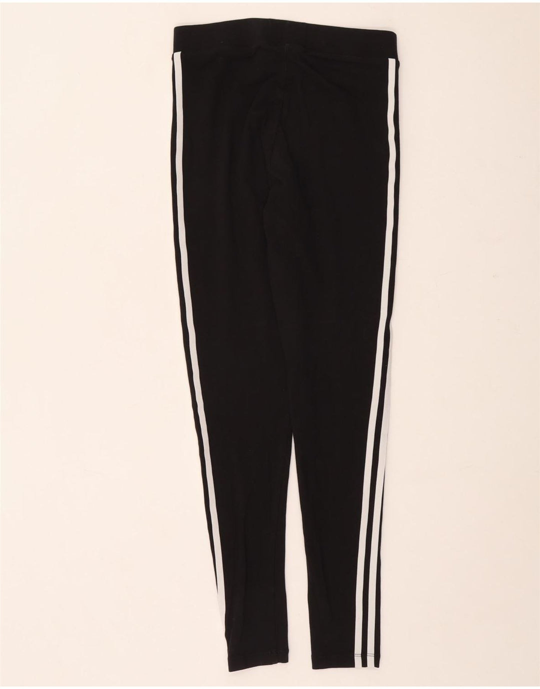Adidas Dame Leggings UK 10 Small Black Bomuld