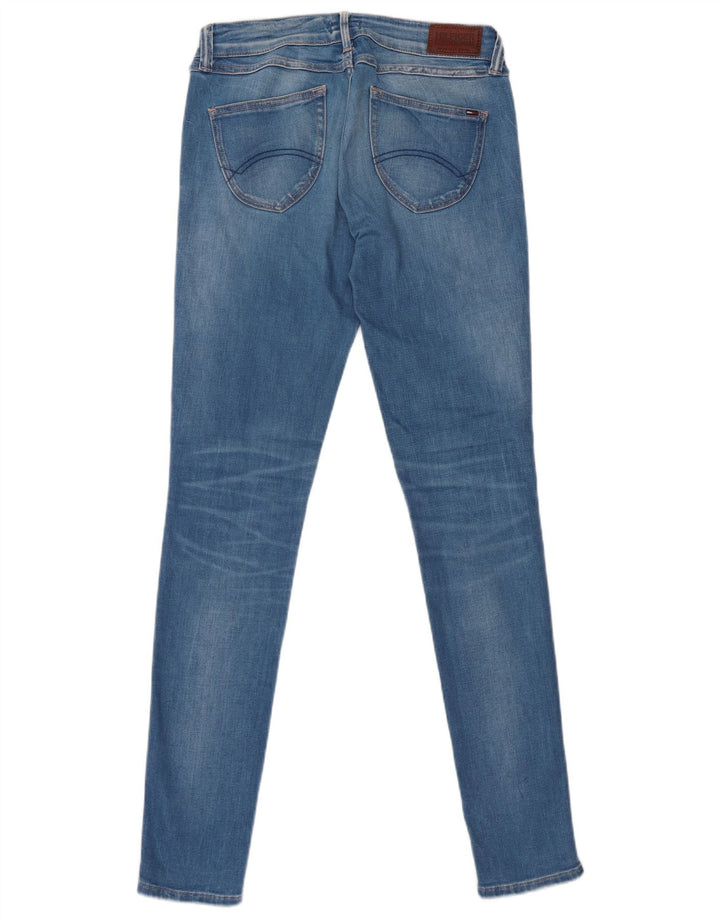 Tommy Hilfiger Dame Slim Jeans W27 L32 Blå Bomuld