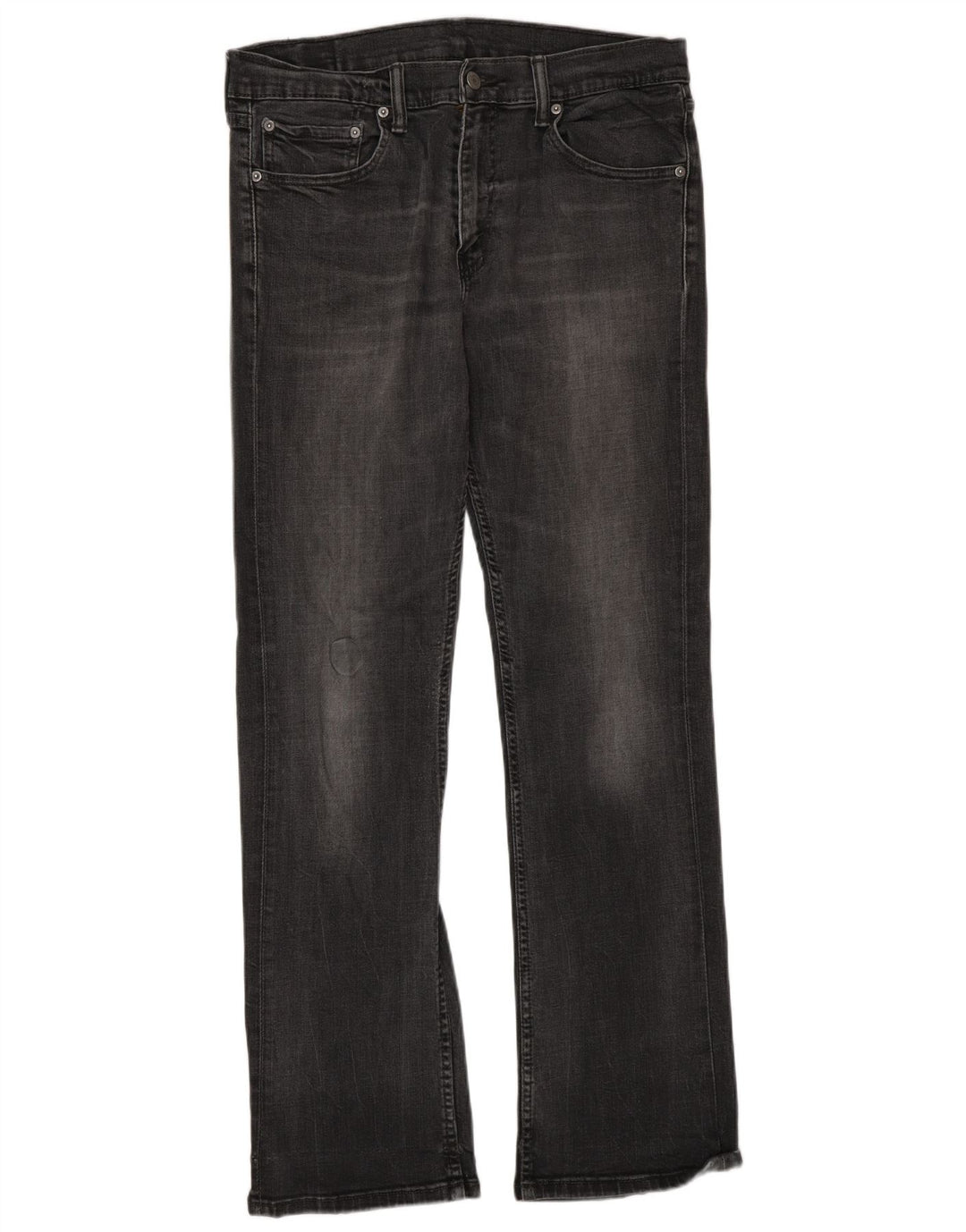 Levi's Herre 527 Bootcut Jeans W34 L32 Grå Bomuld
