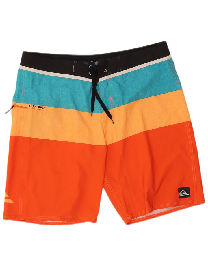 Quiksilver Badeshorts til mænd Stor flerfarvet Colourblock Polyester