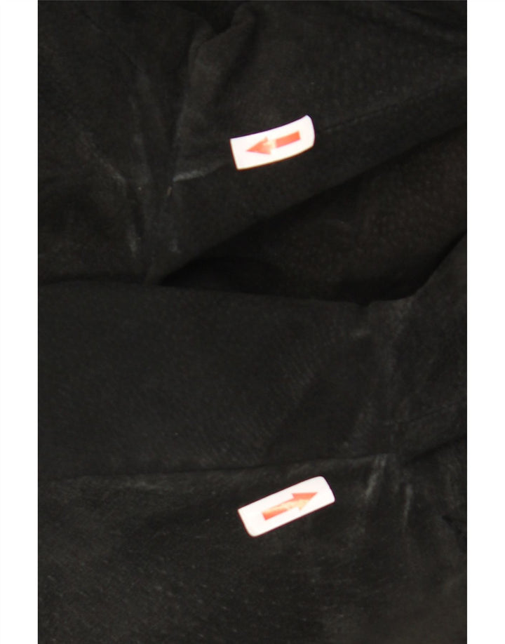 Vintage herre 3-knaps ruskind blazerjakke UK 38 Medium Black
