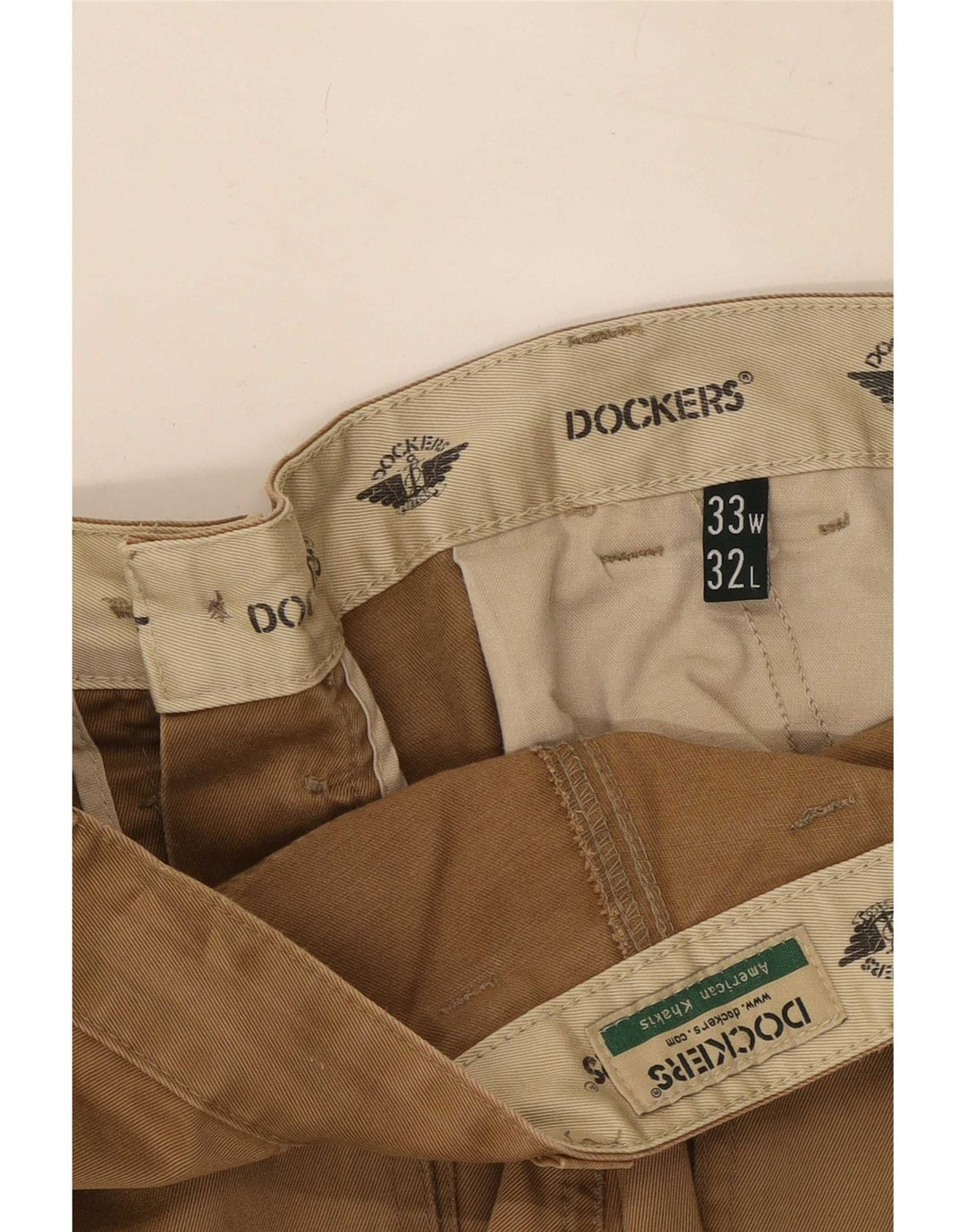 Dockers Straight Cargo bukser til mænd W33 L32 Beige