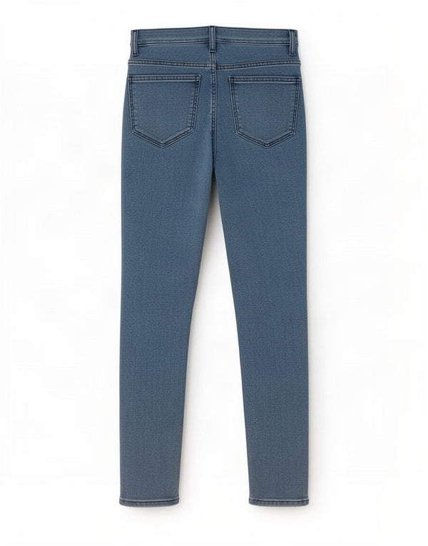 Topshop Dame Joni Skinny Jeans W28 L25 Blå Bomuld
