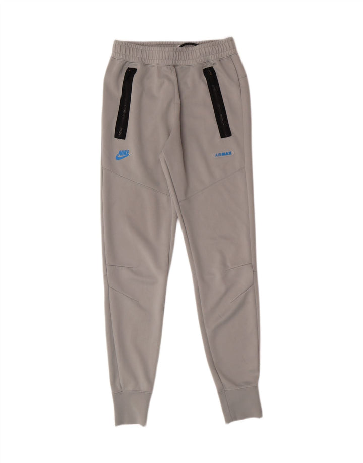 NIKE Mens Air Max Tracksuit Trousers Joggers Small  Grey Colourblock Vintage Nike and Second-Hand Nike from Messina Hembry 