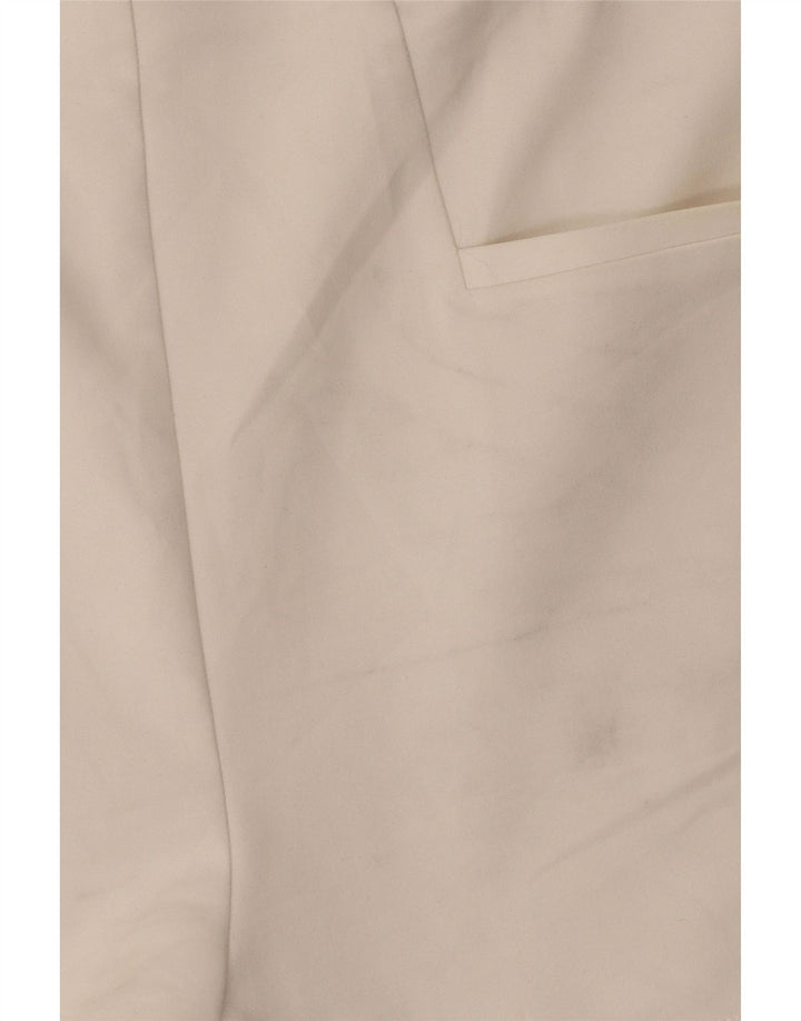 Zara Casual Shorts til kvinder Medium W28 Hvid